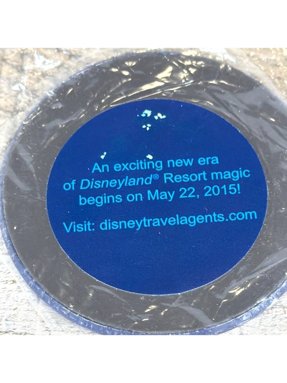 Vintage Disneyland Disney Lot Set Blue Diamond 60th Magnet Goofy Button Keychain - Picture 5 of 13